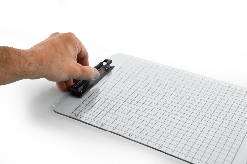 Clipboard standard Office box, A4, transparent PP